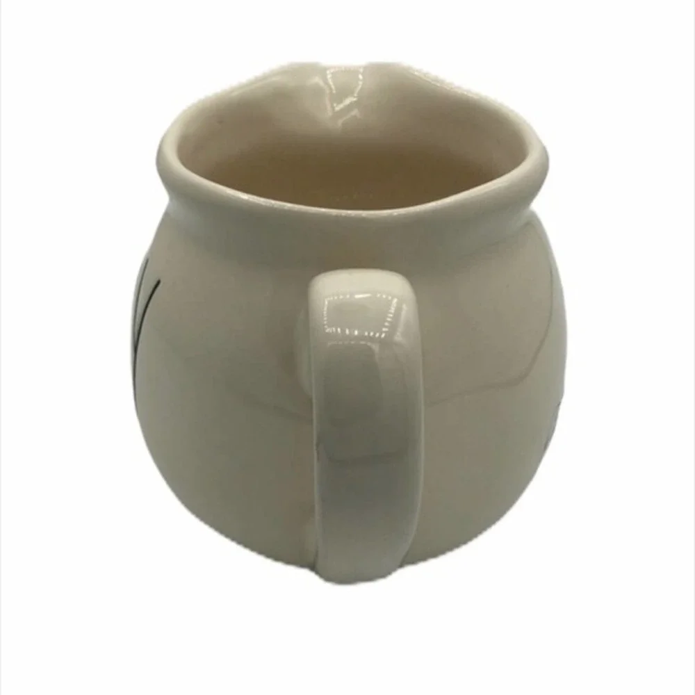 Rae Dunn Creamer “SOY” - NWOT | Artisan Home | Off White Black |